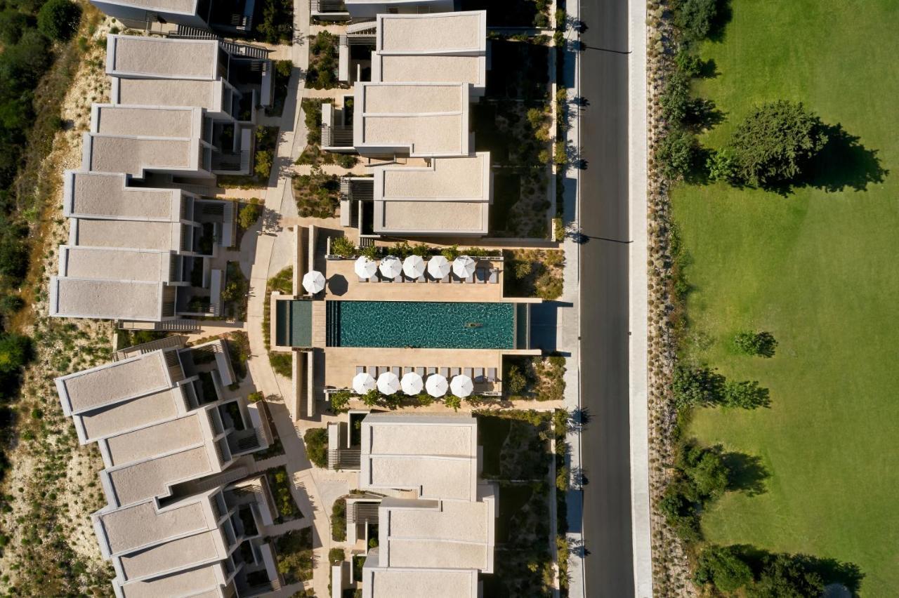 Minthis Resort Tsadha Eksteriør bilde Aerial view of the hotel